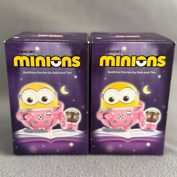 ✨Genuine Pop Mart X Minions Bedtime Stories Set of 2✨ - Picture 8 of 12